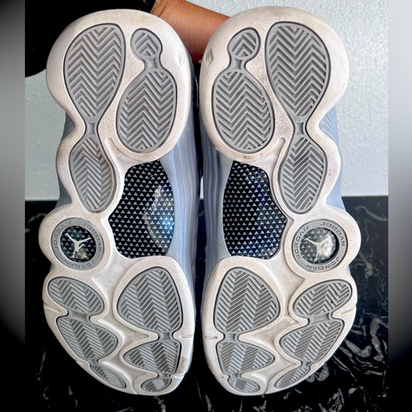 Size Men’s 11.5 Jordan Jumpman Team 2 White Barely Worn!!! - Picture 5 of 6